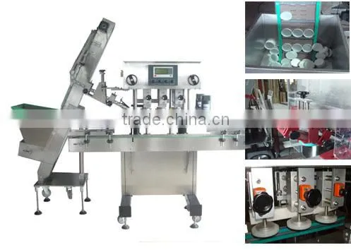 High speed glass bottle screw capper