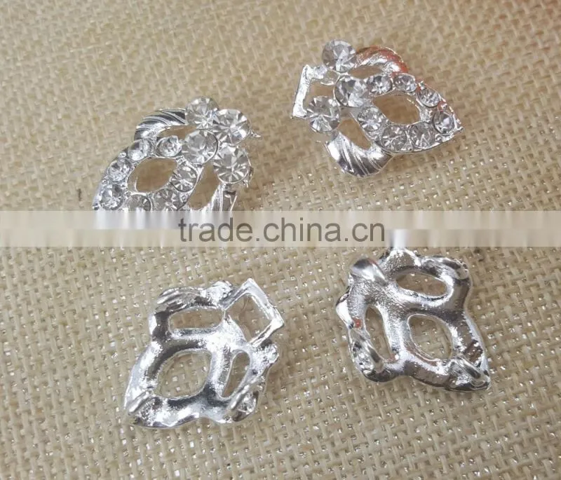 Bling Bling Rhinestone Brooches Button for Ladies sweater
