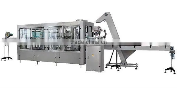 Stainless steel glass bottle beer filling and sealing machine
