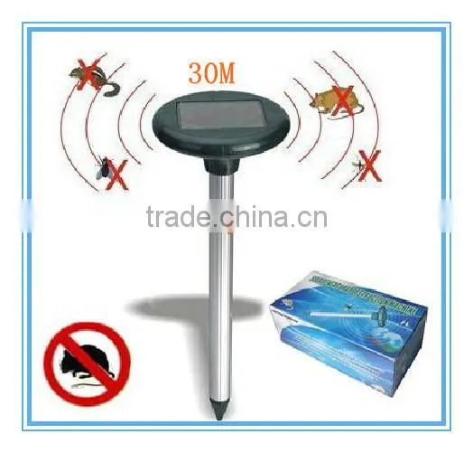 Environmentally Solar Ultrasonic Pest Repeller / Repel mouse snake
