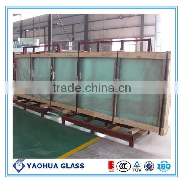 3mm+0.38PVB+3mm tempered laminated glass