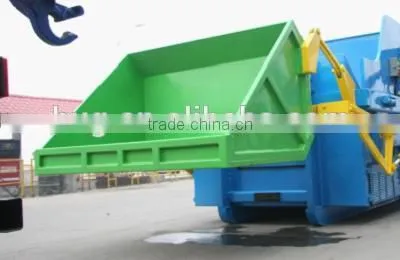 mobiel hydraulic garbage compactor/Hanging Bins Garbage compactor