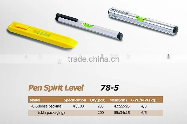 mini Magnetic Spirit Level Aluminium Precision Spirit Level Parts
