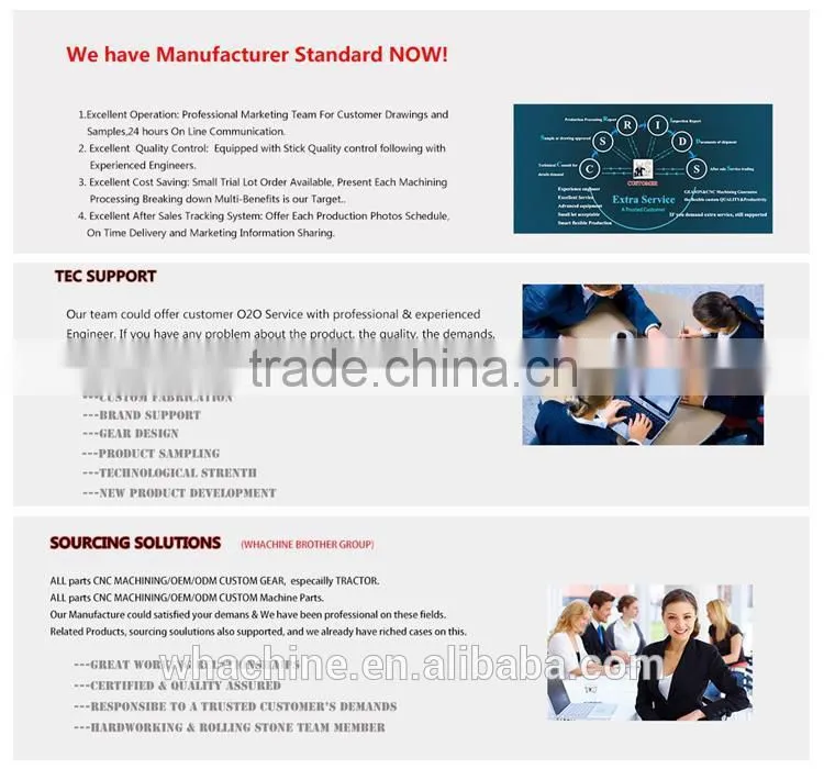 High Precision worm reduction gear made by whachinebrothers