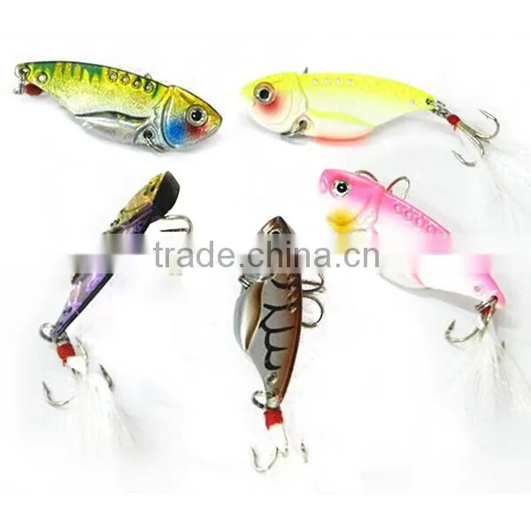 Wholesale Artificial Metal Fishing Lure Metal Vibe Fishing Lures