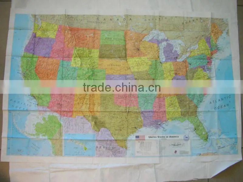 Tyvek map