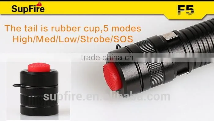 long range self defence weapon aluminum alloy flash light