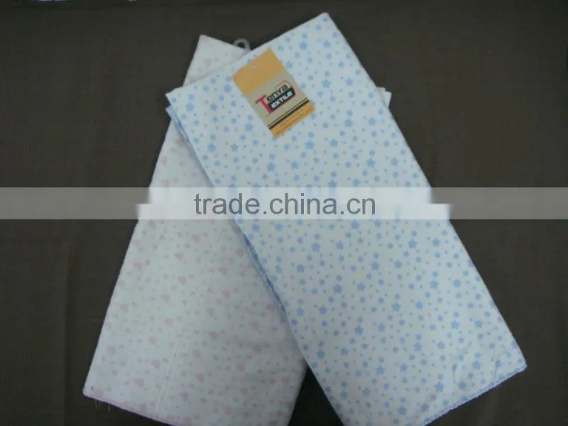 colorful pattern 100% cotton quick dyed softly baby napkin diper