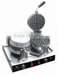 Double Plate S/S Commercial Electric Waffle Maker UWB-2