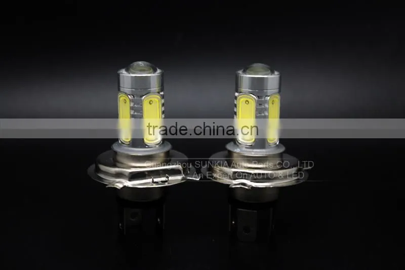 Novel Item Car H4 7.5w 6000k High Bright White Car Styling Head Fog Lamp Driving Light