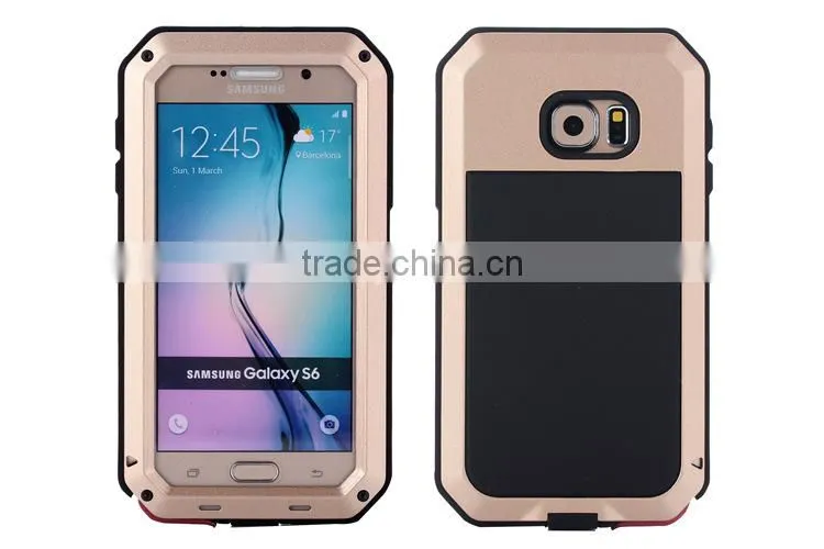 Metal Hard Waterproof Phone Case for Samsung S6