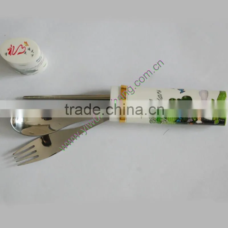 baby flatware set: kid spoon and kid fork