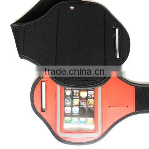 Wholesale cheap but high quality custom sport armbag for running /Factory comfortable sport gym armband adjustable strap/logo
