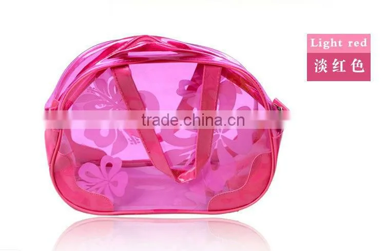 high quality clear pvc wash bag