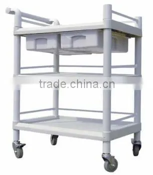 AG-UTB07 Three layers utility medication crash cart trolley