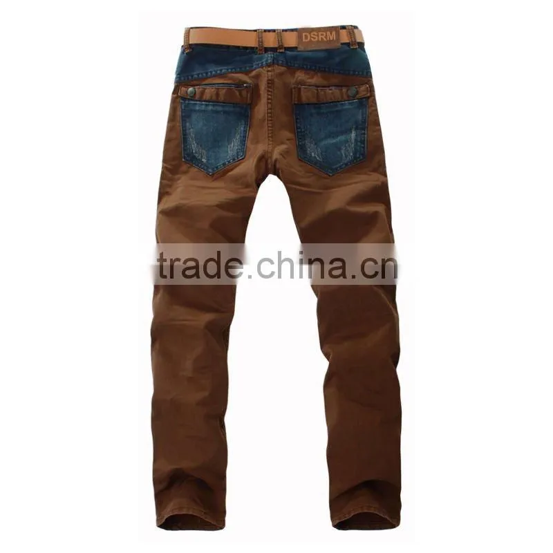 Hot sale Newest Jeans brand clothes with 100%cotton denim with twill