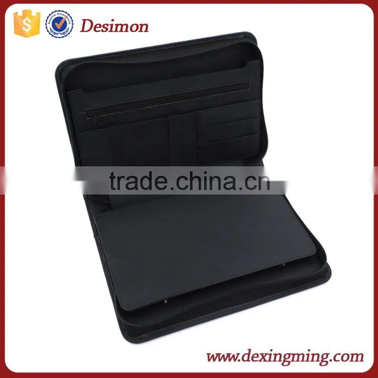 customized zipper leather tablet case for Panasonic FZ-Q1