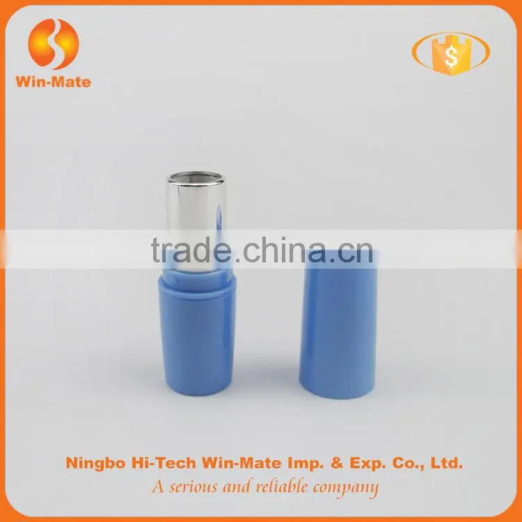 luxuriant blue appearance with a little pure and fresh mini lipstick case