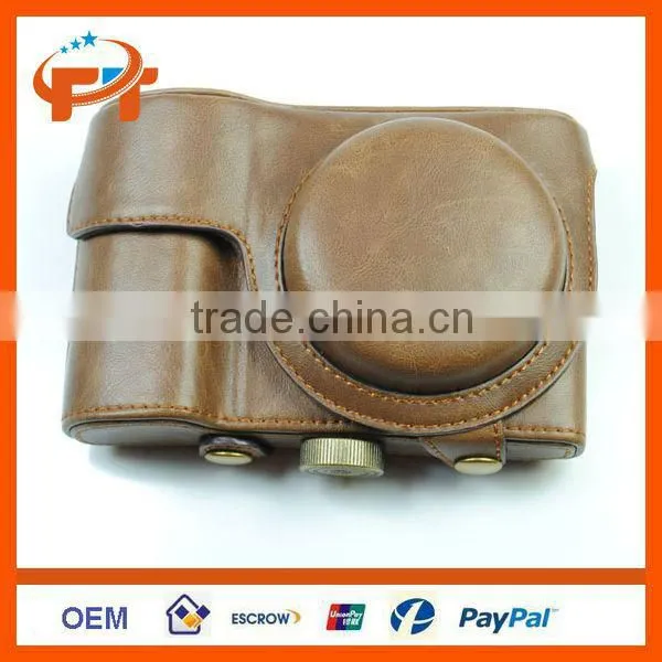 Leather camera bag for for Samsung Galaxy Camera EK-GC100