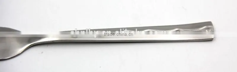 China safe stainless steel fork for eating cupcake