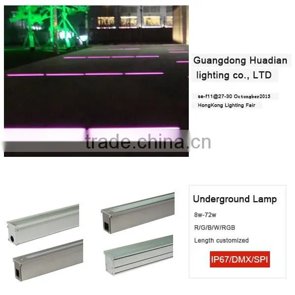 Length customized LED IP67 CE RoHs outdoor underground lamp