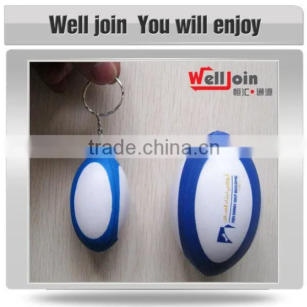 Unique design hot sale keychain football
