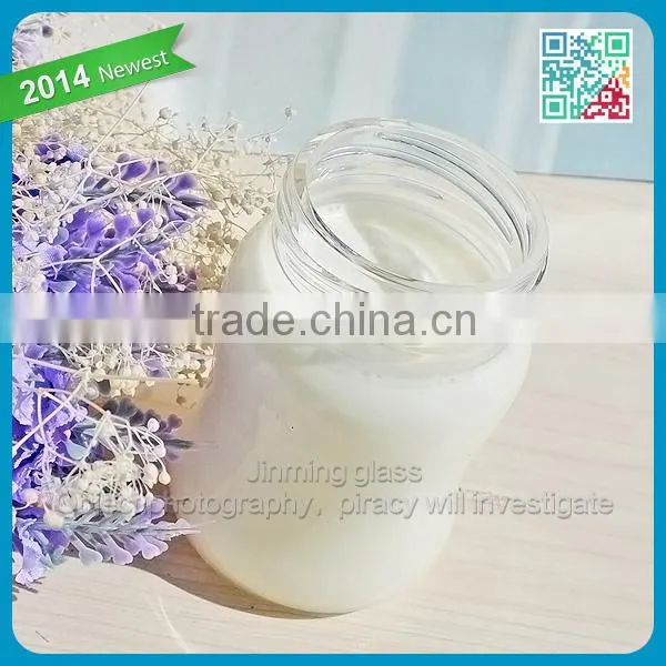 Clear glass kettle wholesale china factory promotion milk glass