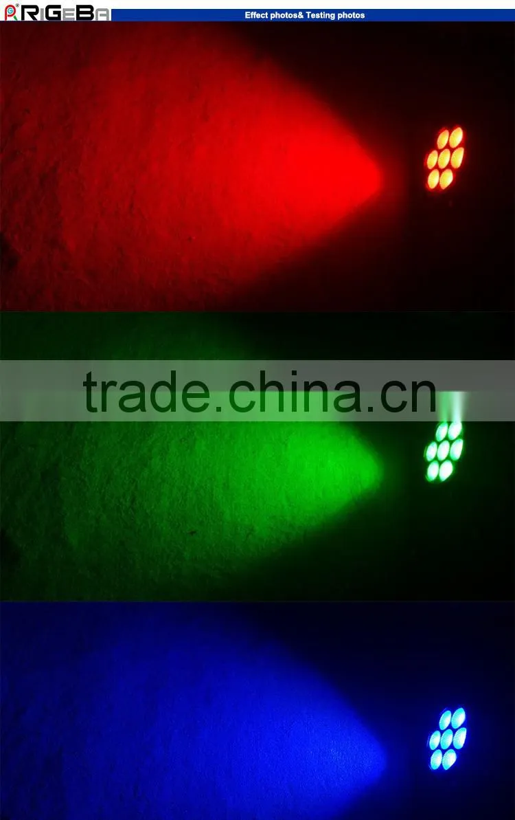 On Sale!7leds 25W led high power RGBWY 5in1 outdoor mini par light/welcome to inquiry