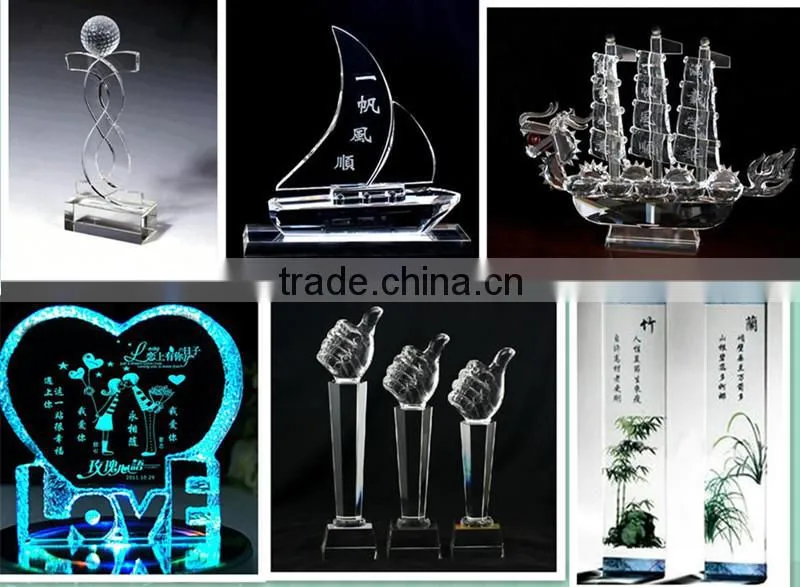 Perfect suit crystal pen container Office decoration crystal product