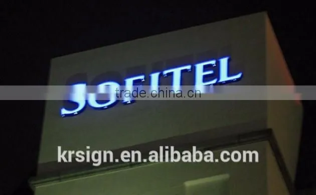 store name signs of led light up letter for lighting sign board
