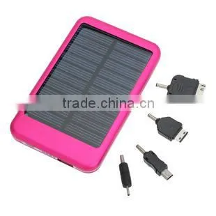 High efficiency 5000mAh solar charger for mobile phone,camera, MP3/MP4 player etc