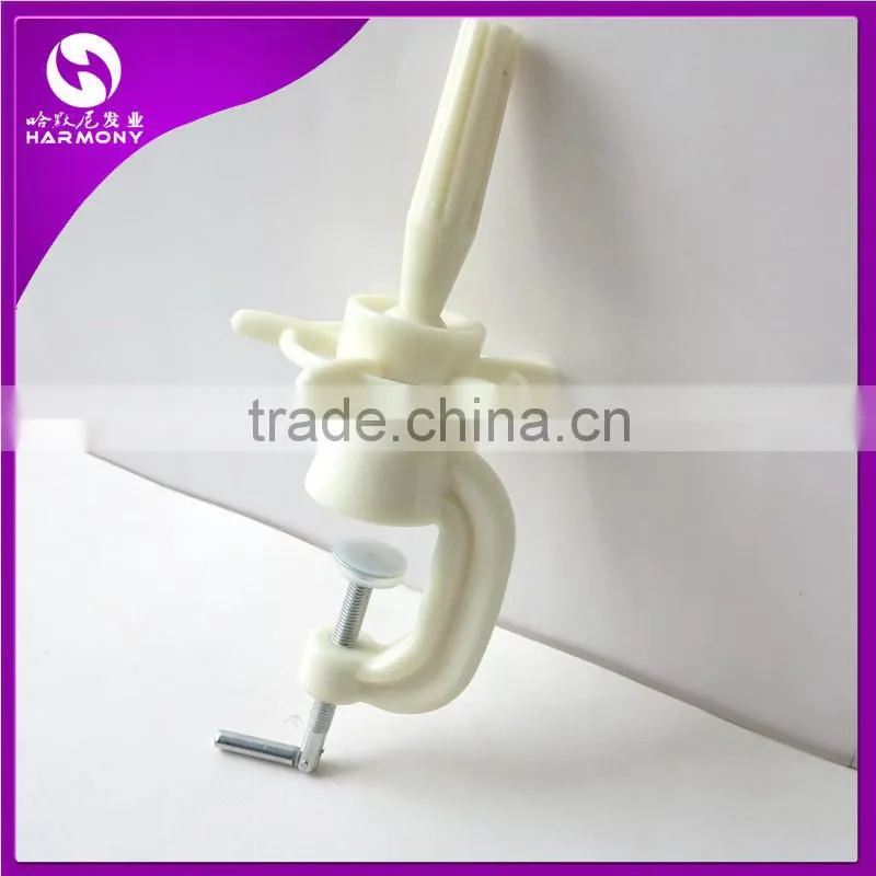 Adjustable Mannequin head Holder wigs stand training head clamp stand/Training Head Holder