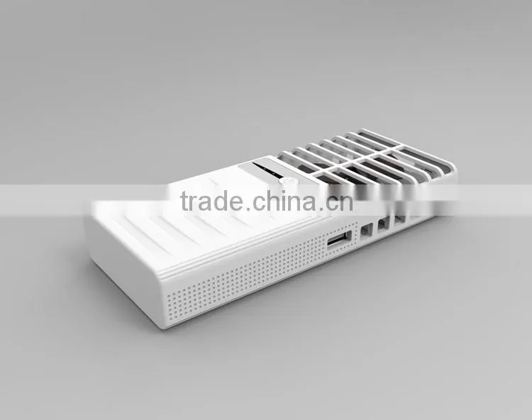 8800mah mini electric fan power bank