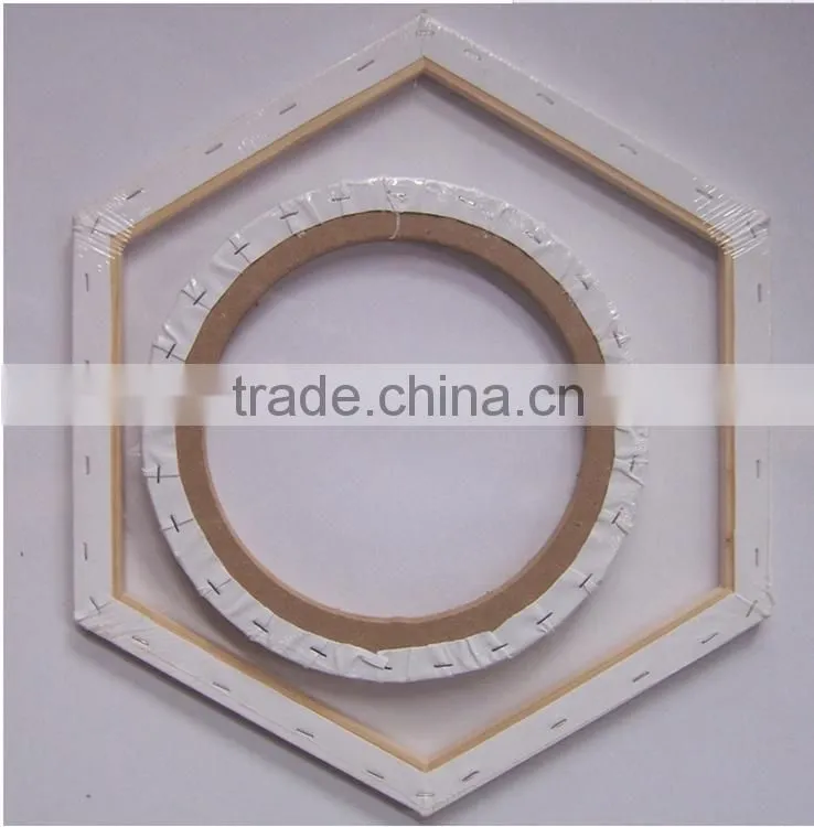 China Wholesale Stretched oil painting canvas, Blank Canvas for Painting