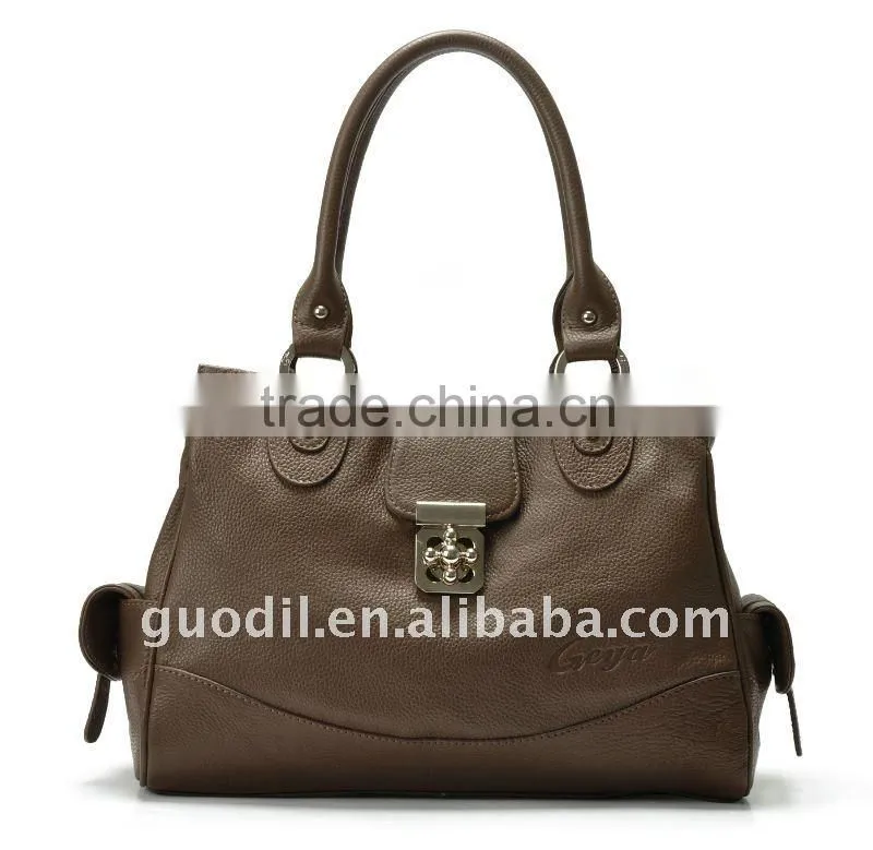 2012 China Newest Stock Brand designer lady leather handbags