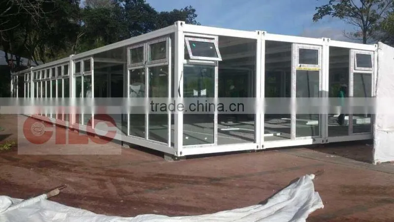 CILC project China container office flat pack prefabricated house 20'ft container