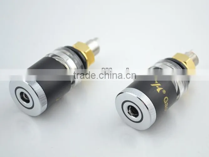 HI-END Pure Copper Rhodium Plated Amplifier Speaker Terminal Binding Post