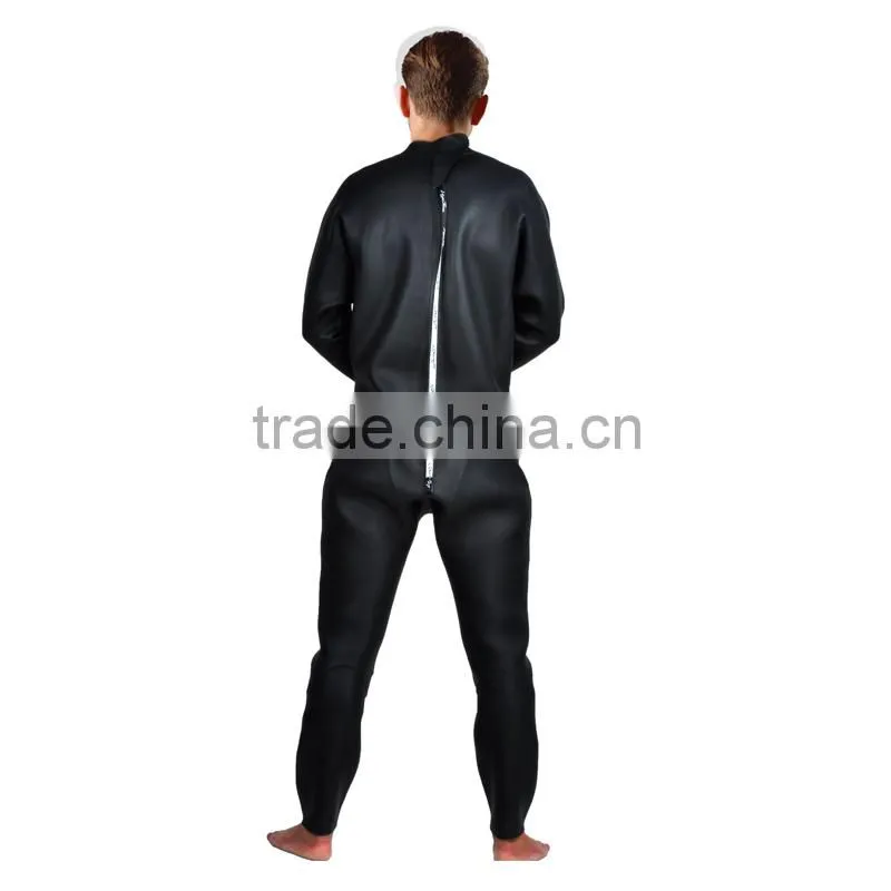 New men black scuba snorkeling diving suit waterproof fabric for diving suit