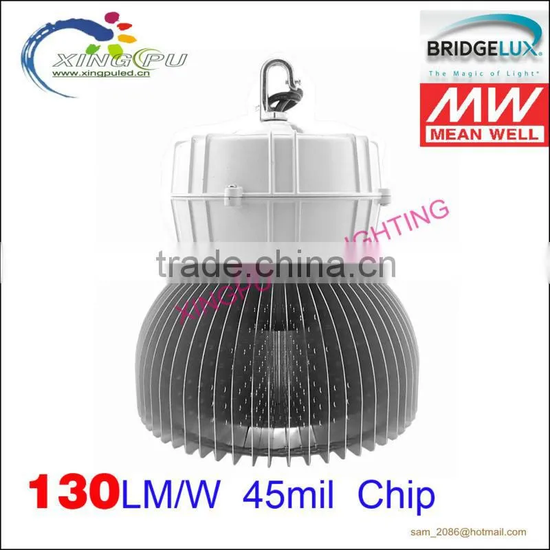 HOTSELL! Bridgelux chip 130lm/W 120w high bay led light bulb