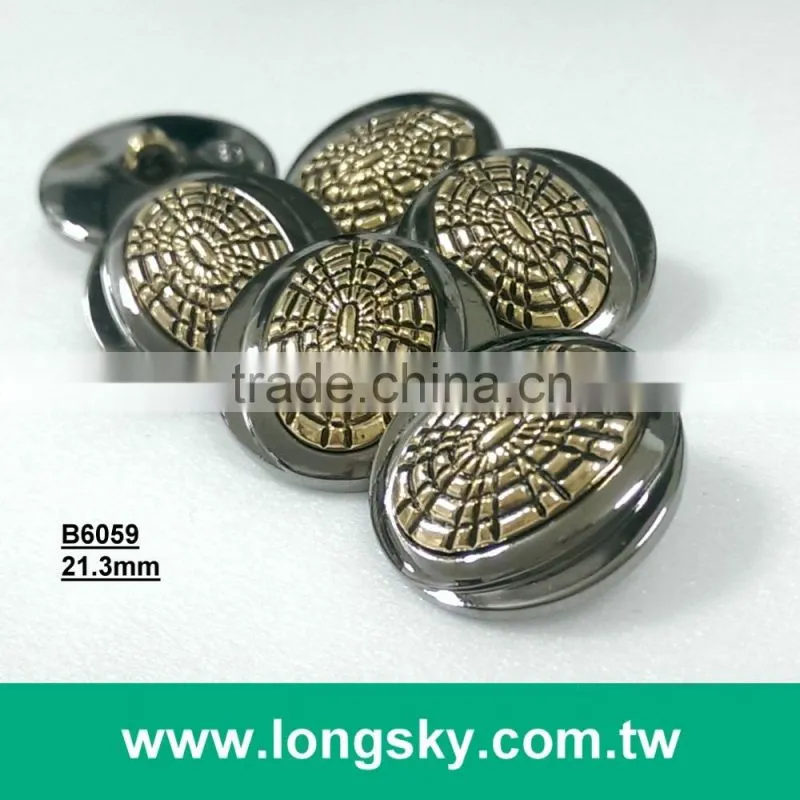 (#B6055/21mm) two parts combined fancy plastic buttons for garment clothing
