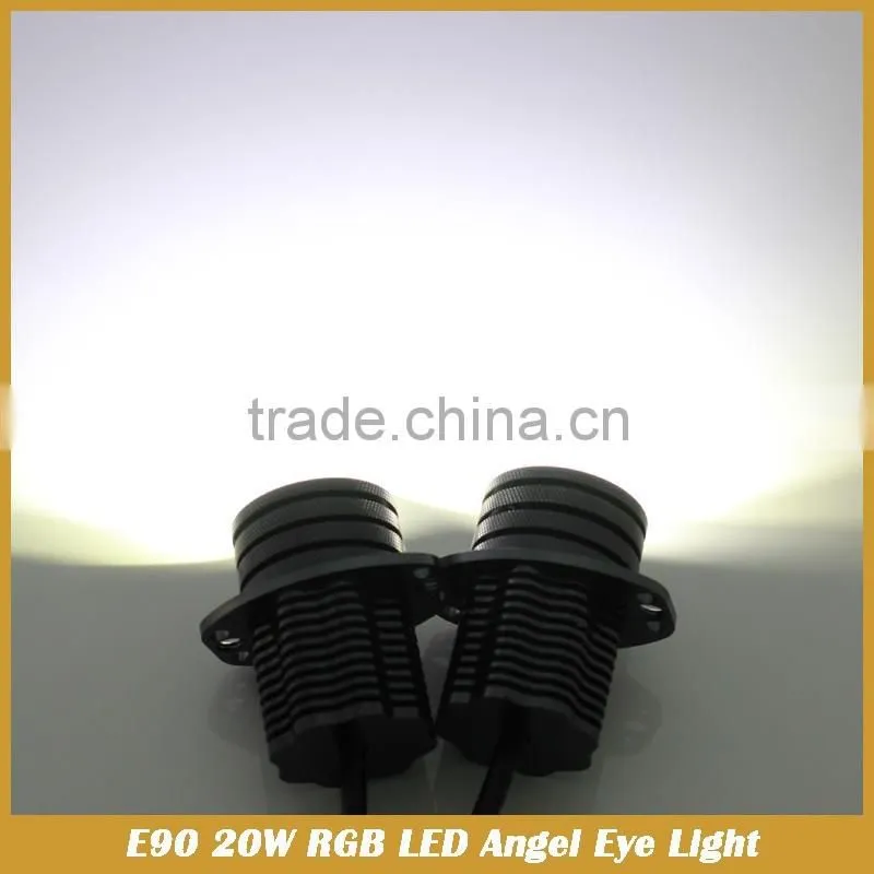 E90 20W RGB remote Multi-Color LED Angel Eyes Kit for E90 2006-2008 E60