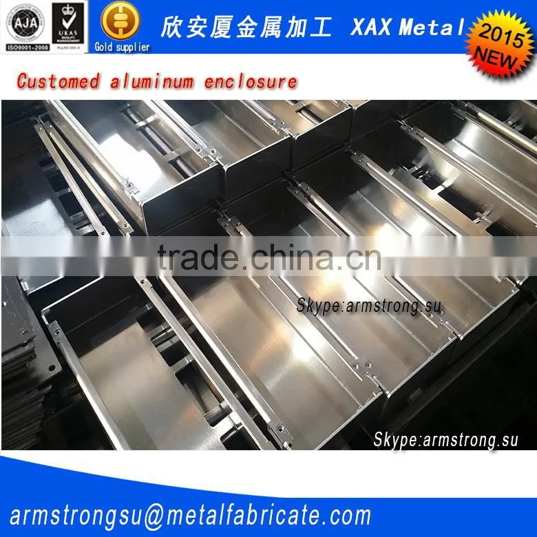 XAX001AB Customized professional OEM/ODM newest sheet aluminum box,plate aluminum box