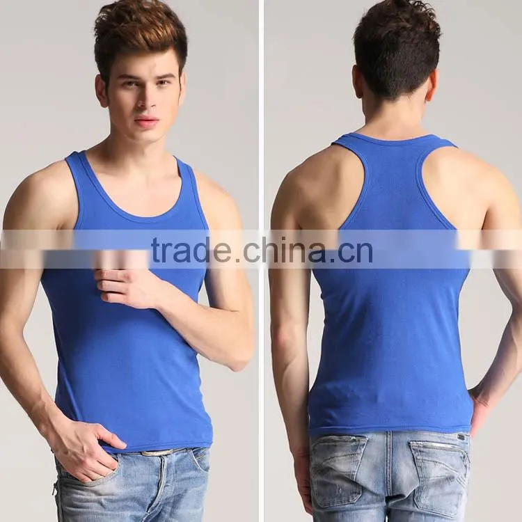 New design fashion training vest or mens tank top and tank top men with high quality accept OEM service