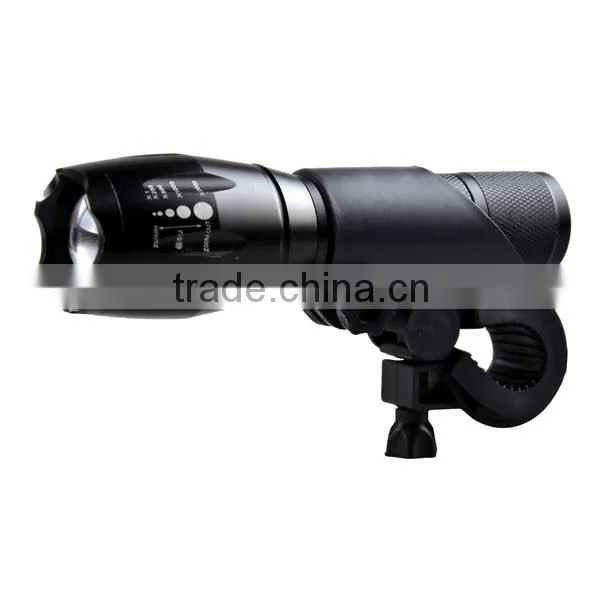 Aluminum 2000 Lumen Rechargeable Bike Front Headlight For Bicycle