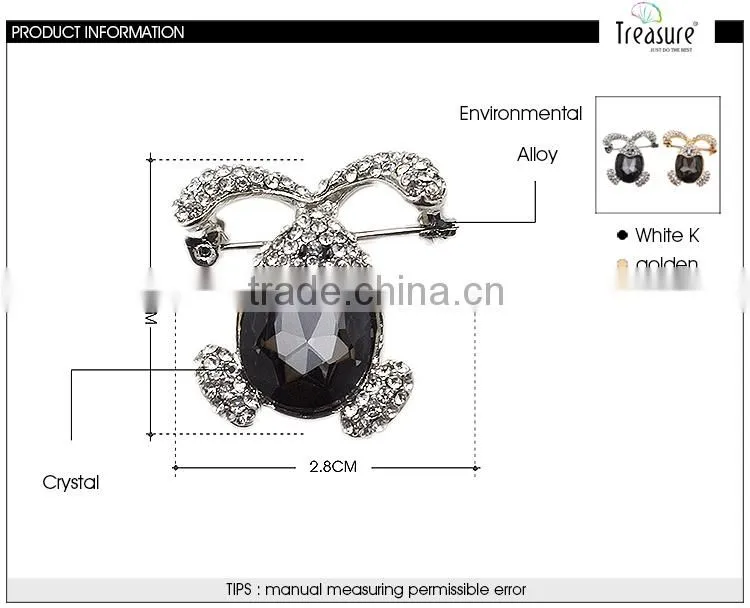 New product fashion wood brooch Saudi Gold Jewelry Ring