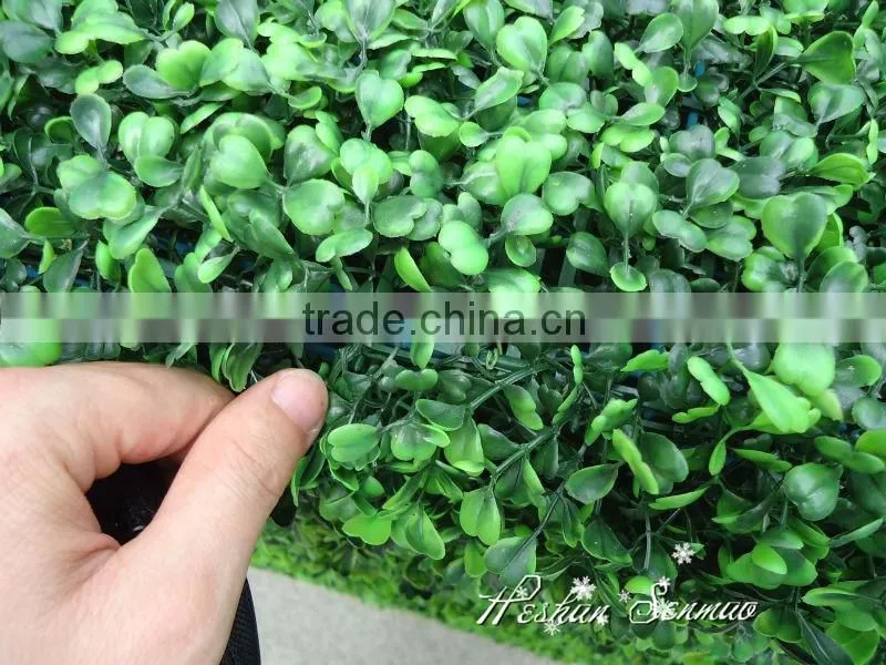 PE Material and Artificial Topiary Hedge Plant Type Milan Grass mat