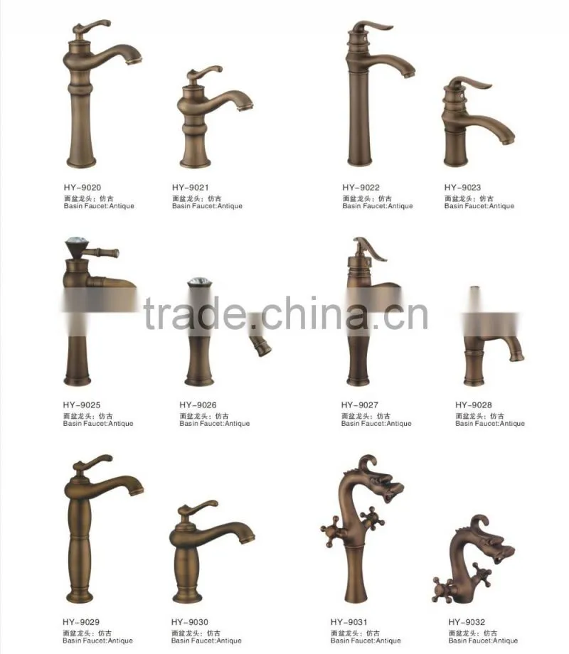 Old Bathroom Faucet Type and Ceramic Valve Core Material bath basin mixer