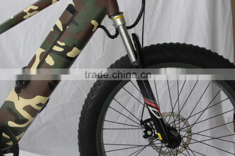 fat tire electric bicycle with 350w-8fun bafang motor