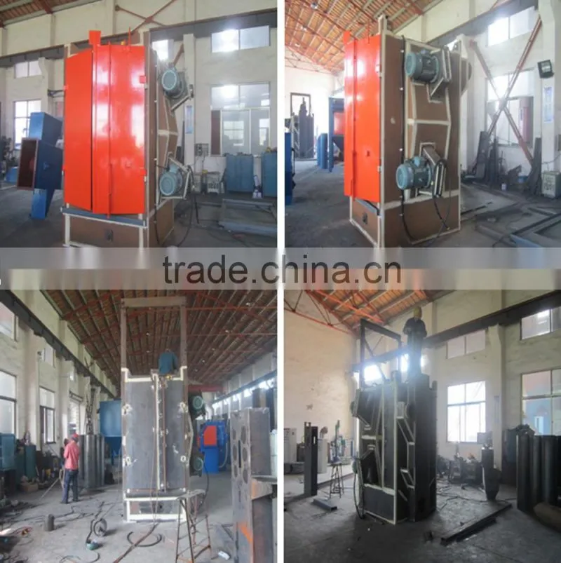 Reliability sand blasting room, used in locomotives