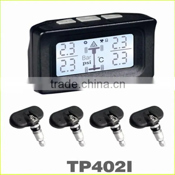 For universal car/bus/truck CE wireless LCD digital monitor internal external truck tpms sensor
